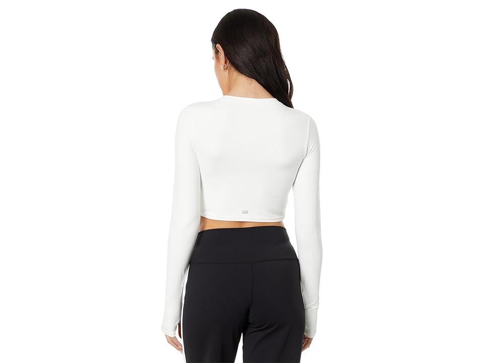 Womens Airweight Long-Sleeve Crop Top Product Image