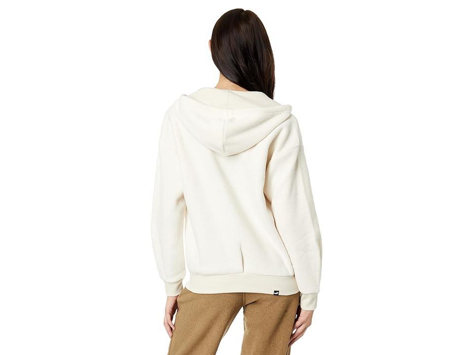 PUMA Her Winterized Full Zip Hoodie (Alpine Snow) Women's Clothing Product Image