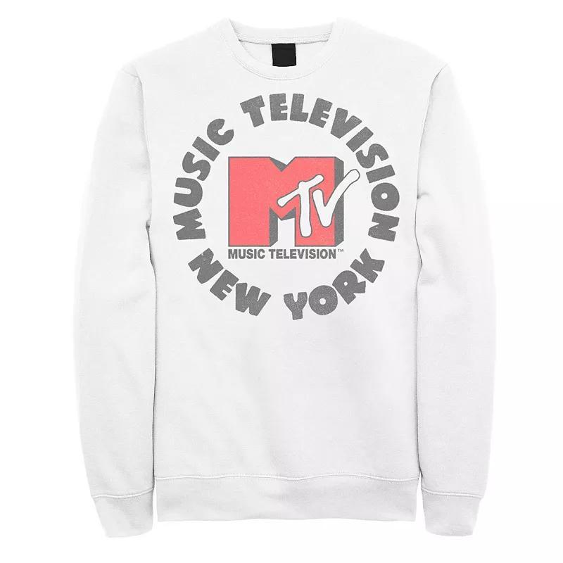 Mens MTV Music Television New York Logo Sweatshirt Product Image