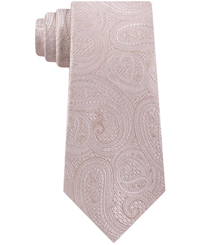 Michael Kors Mens Rich Texture Paisley Silk Tie Product Image