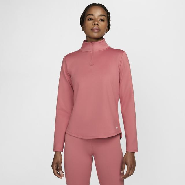 Nike Women's Therma-FIT One Long-Sleeve 1/2-Zip Top Product Image