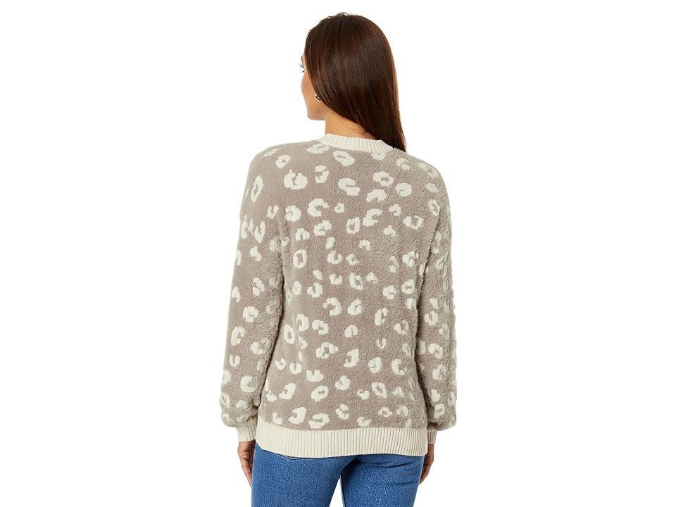 Splendid Mal Leopard Sweater (Camel Leopard) Women's Sweater Product Image