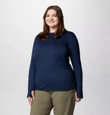 Columbia Women's Leslie Falls Long Sleeve Shirt - Plus Size- Product Image