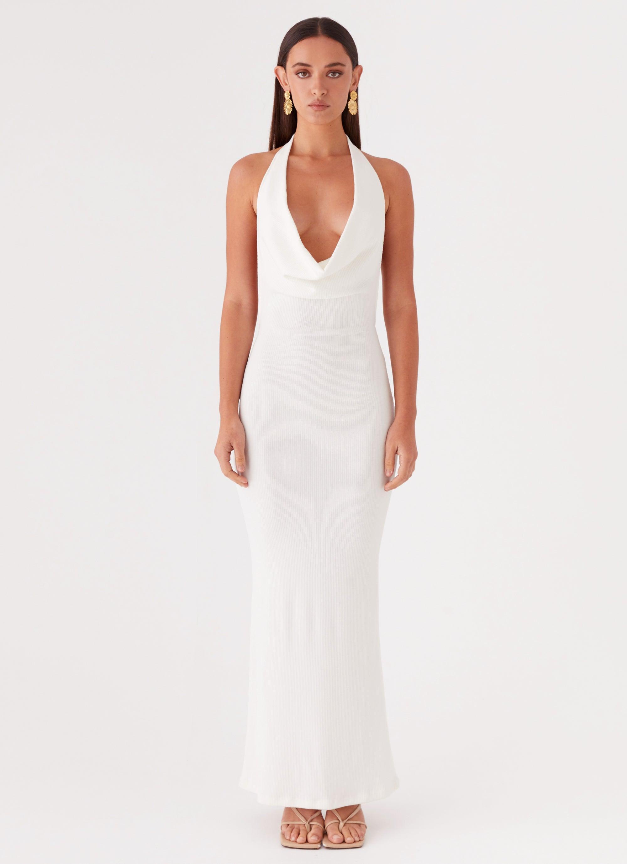 Anella Maxi Dress - White Product Image