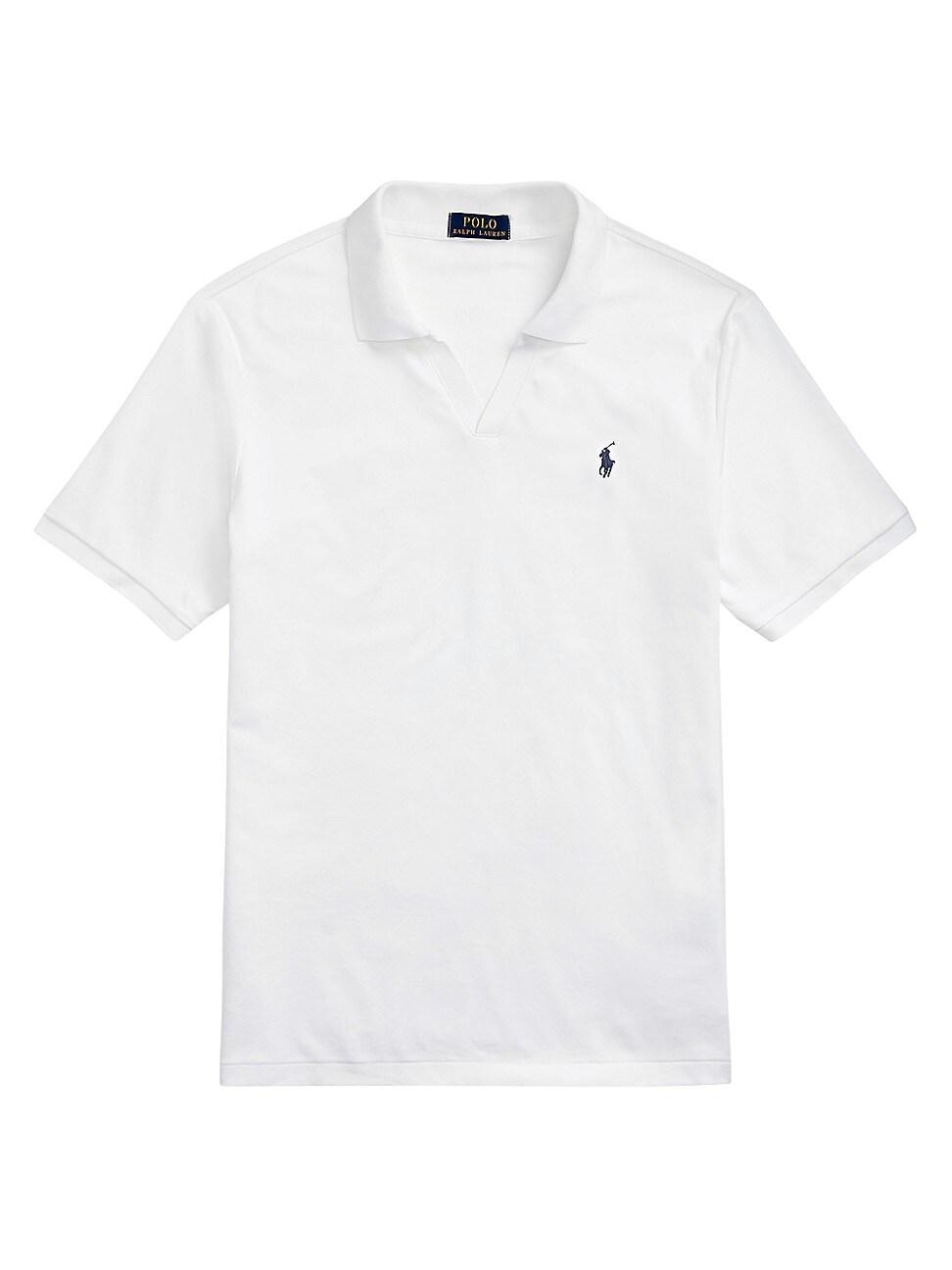 Mens Cotton Polo Shirt Product Image