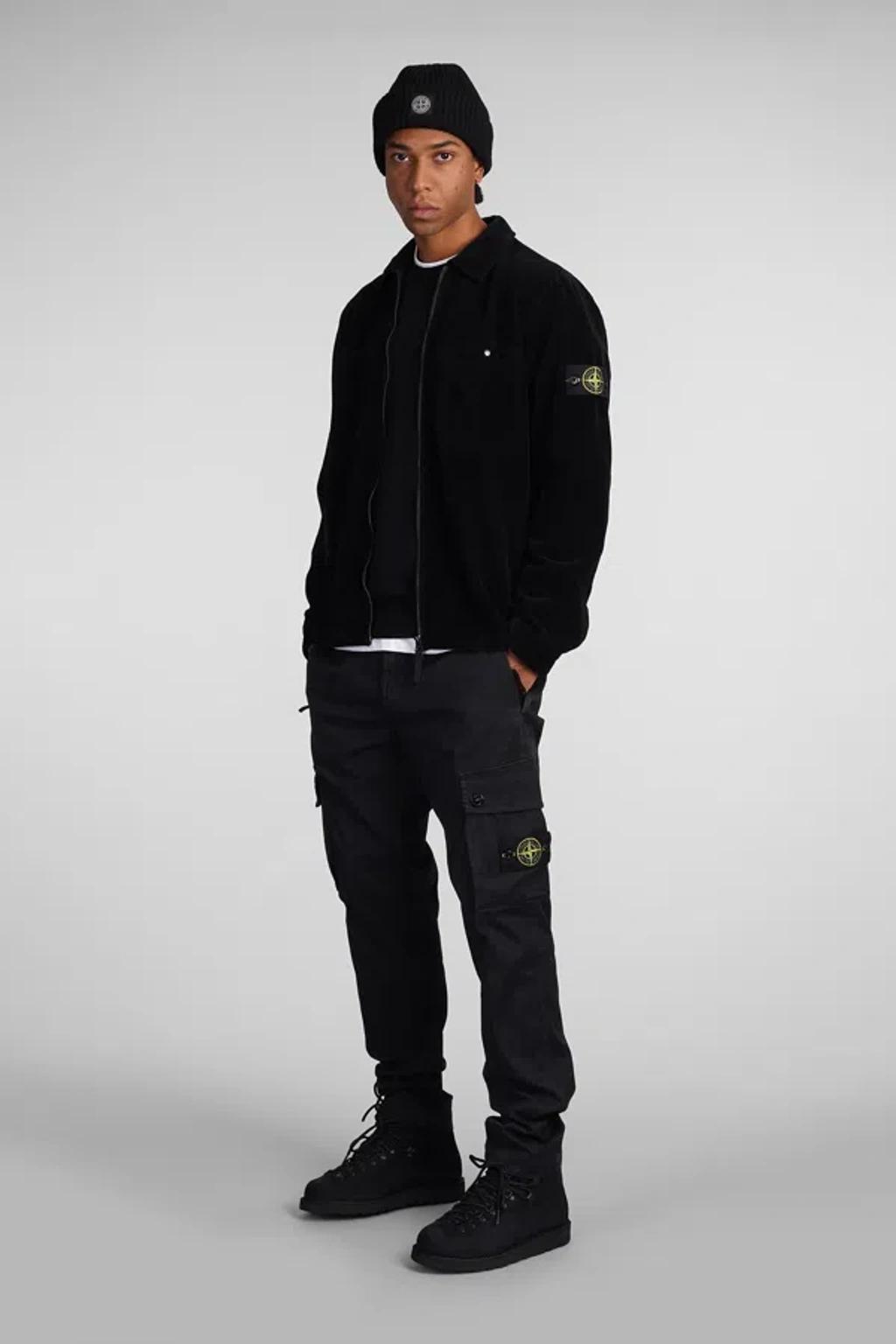 STONE ISLAND Pants In Schwarz Product Image