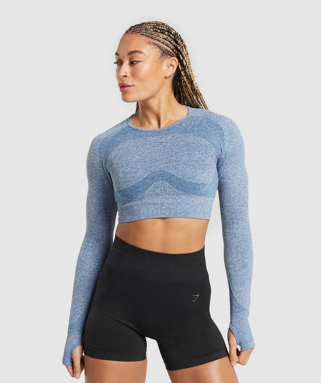 Flex Long Sleeve Crop Top Product Image