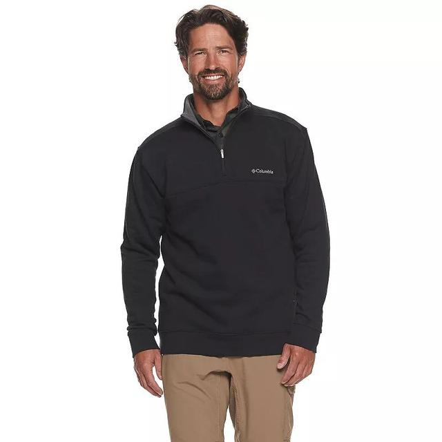 Mens Columbia Hart Mountain II Quarter-Zip Pullover Product Image