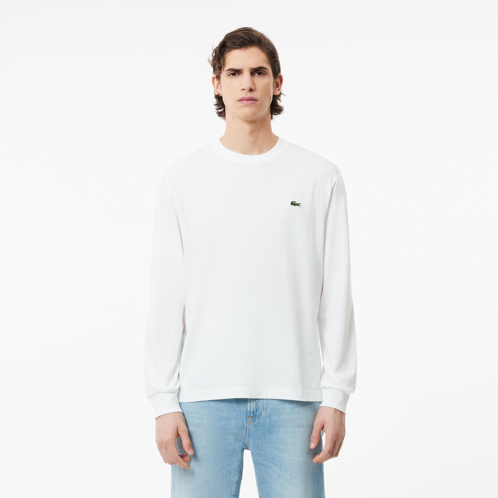 Men's Long Sleeve Cotton T-Shirt Product Image