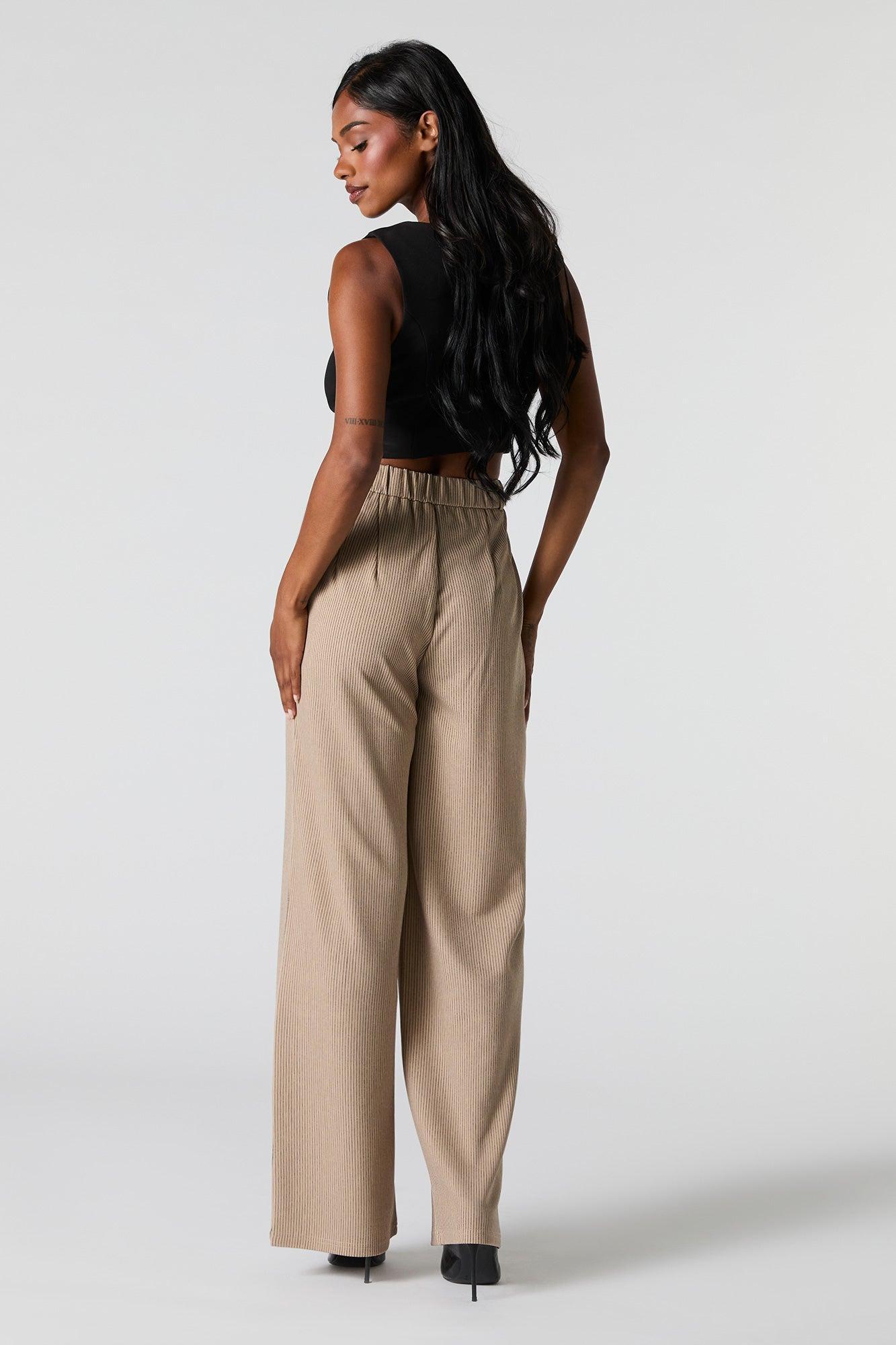 Crepe Straight Leg Dress Pant Female Product Image