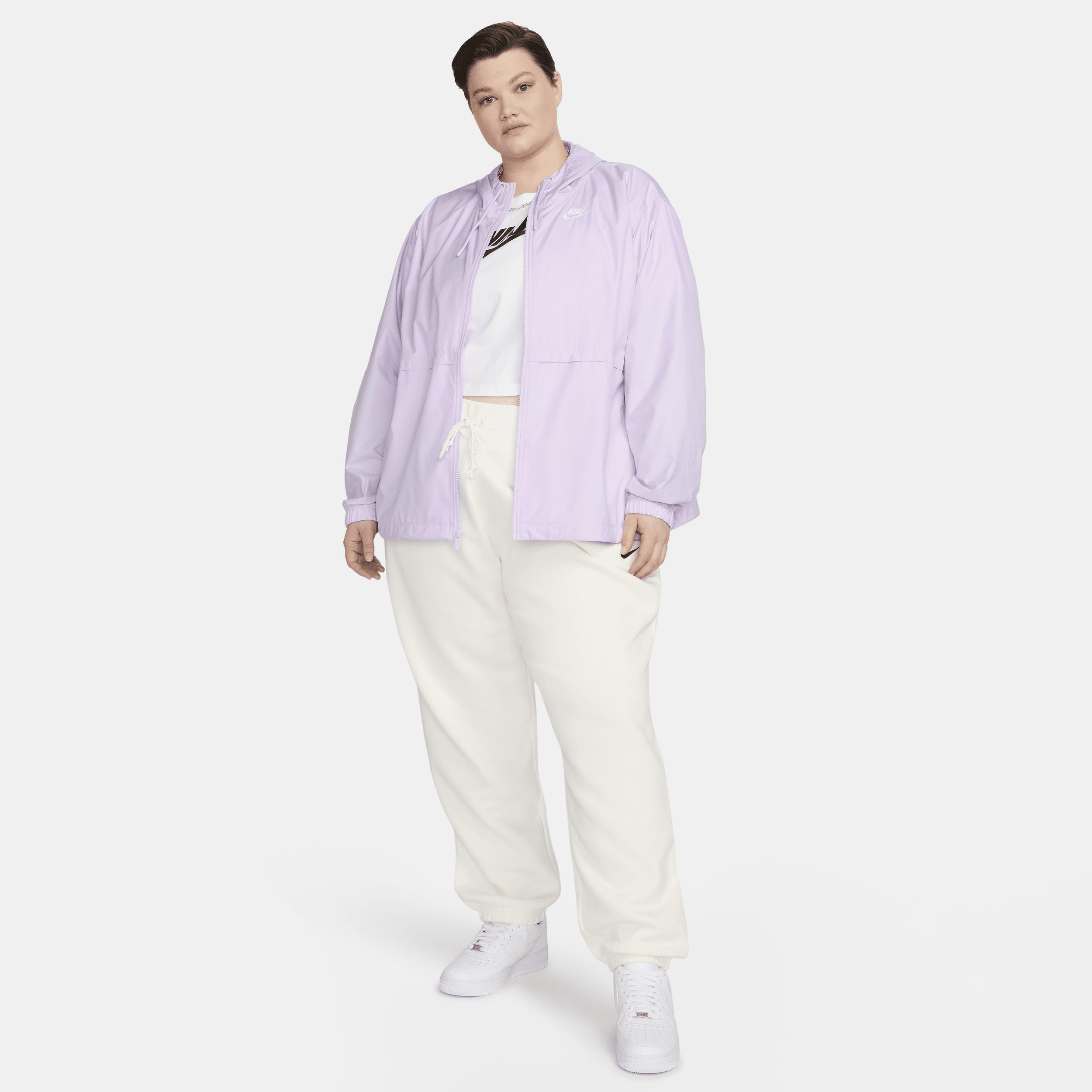 Womens Nike Sportswear Essential Repel Woven Jacket (Plus Size) Product Image