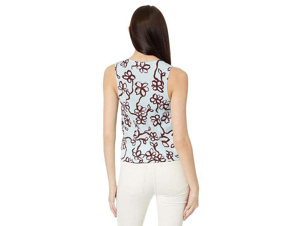 Madewell Floral Cutaway Vest Top Product Image