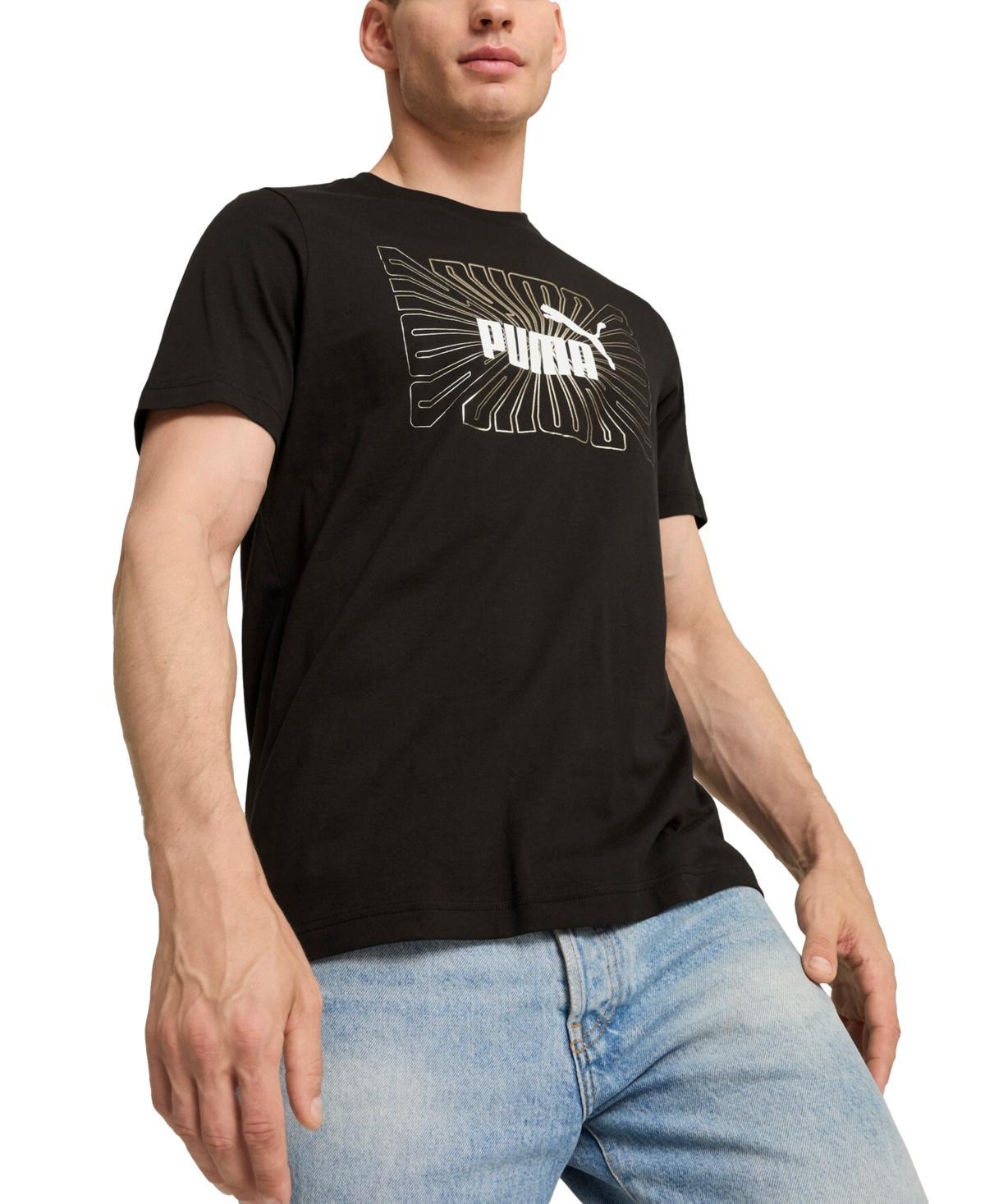 Puma Mens Logo Graphic T-Shirt Product Image