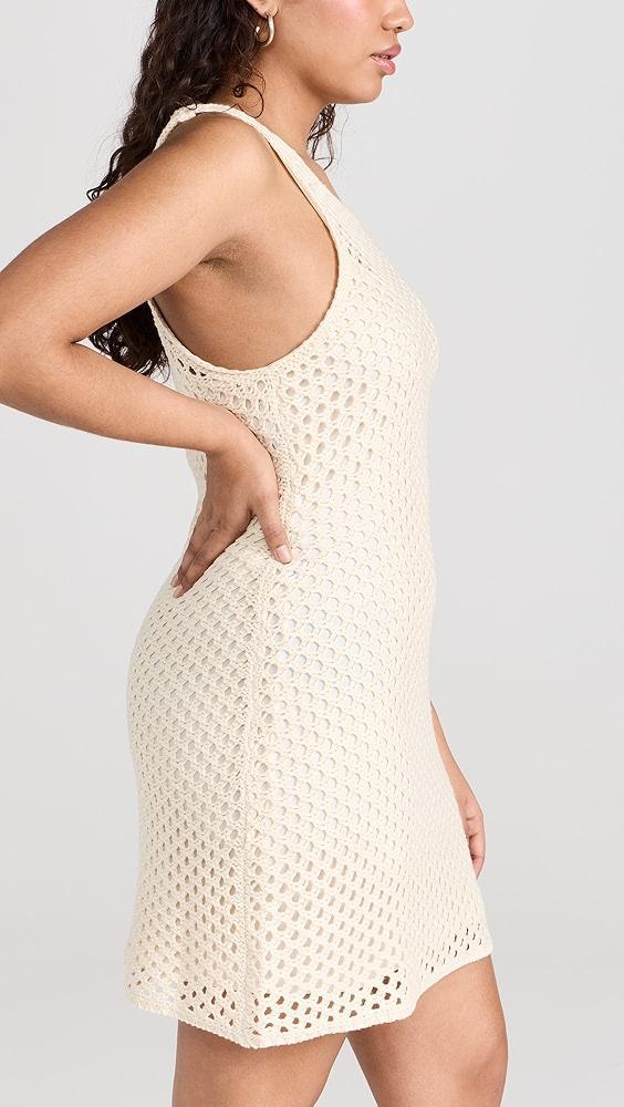 MINKPINK Balmy Crochet Knit Mini Dress | Shopbop Product Image