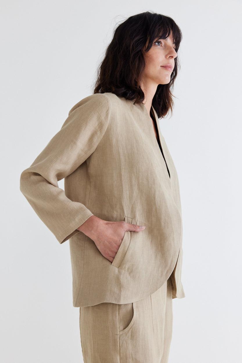 First Light Linen Jacket Product Image