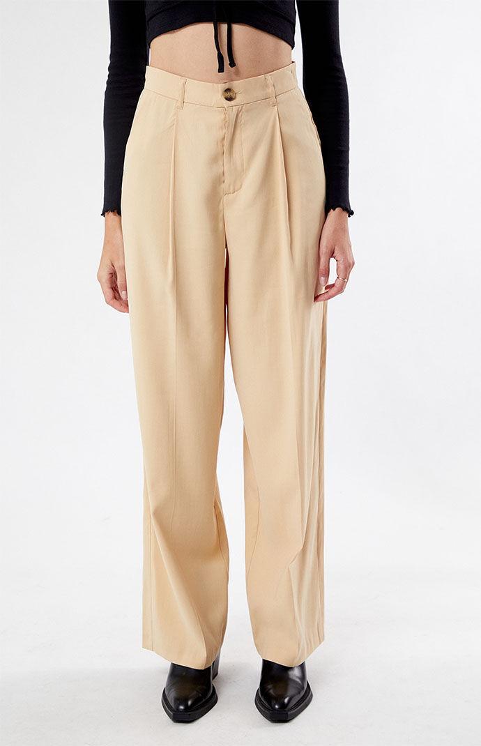 24 COLOURS Women's High Waisted Trousers - Product Image