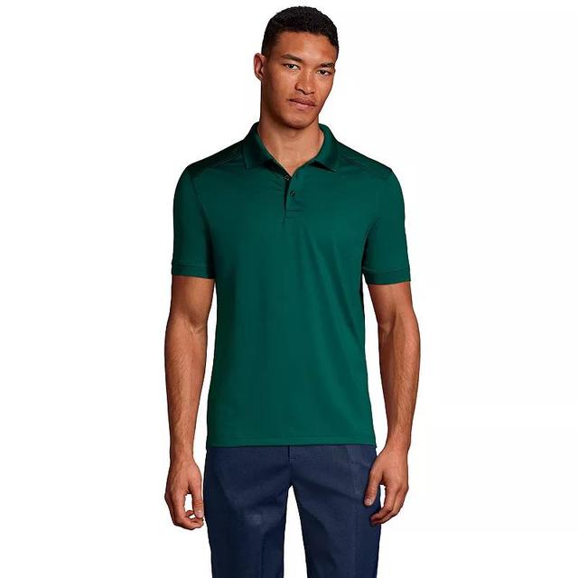 Mens Lands End Short Sleeve Rapid Dry UPF 50 Polo Shirt Product Image