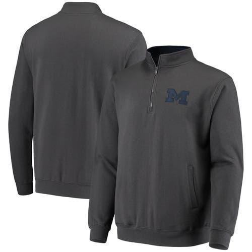 Mens Michigan Wolverines Tortugas Logo Quarter-Zip Jacket Product Image