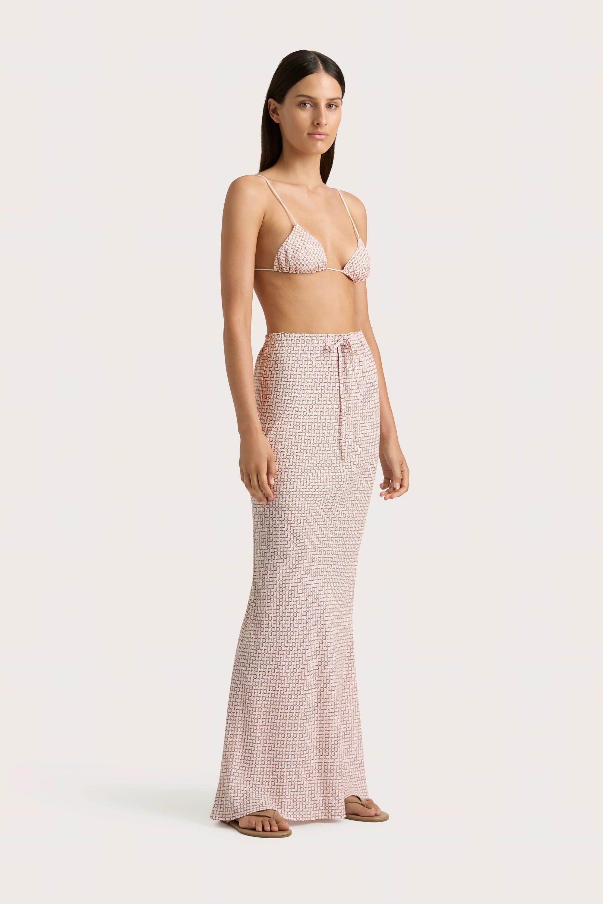 Menton Maxi Skirt Oliander Blush Product Image