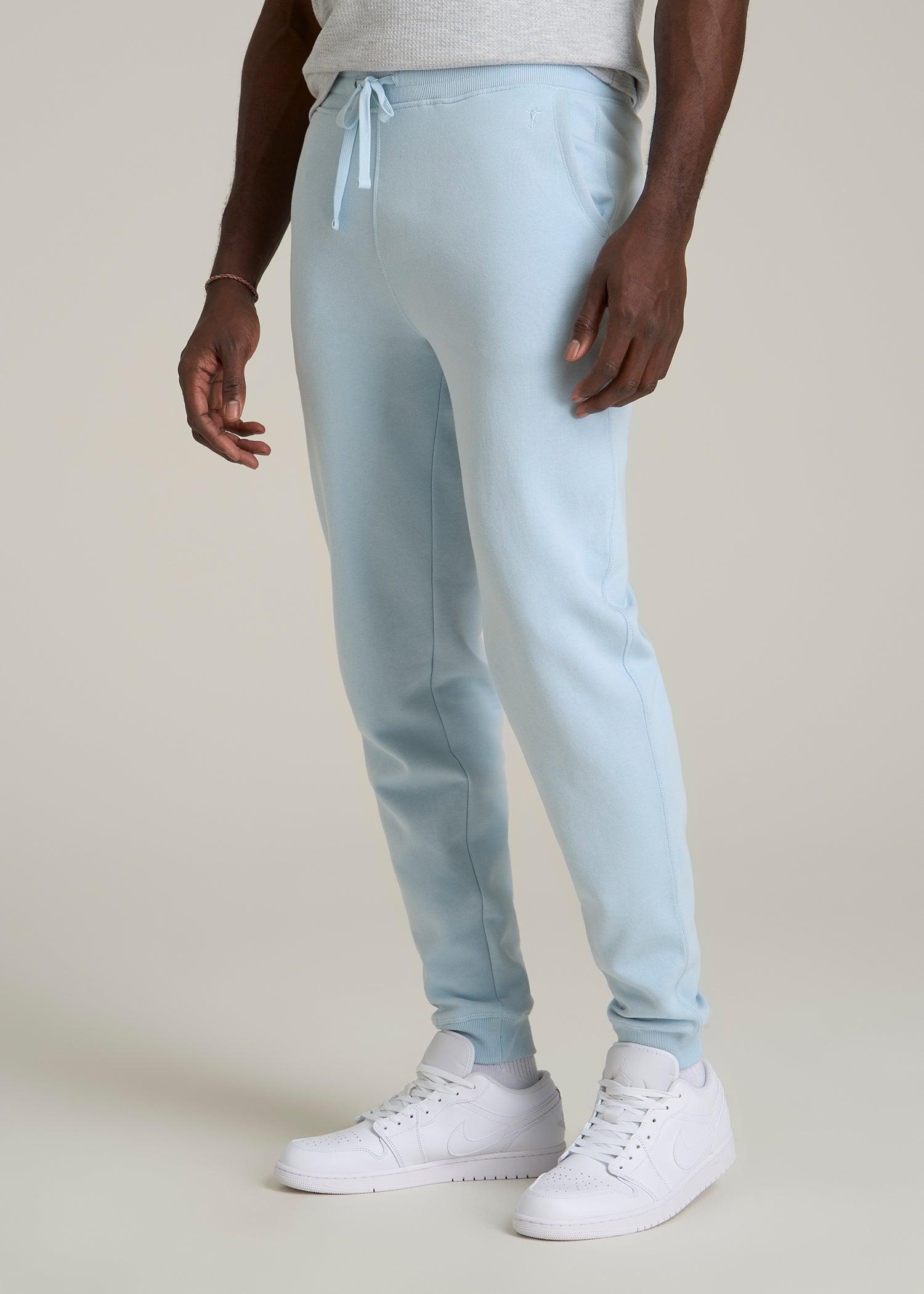 Wearever 2.0 Fleece Joggers for Tall Men in Ice Blue Male Product Image