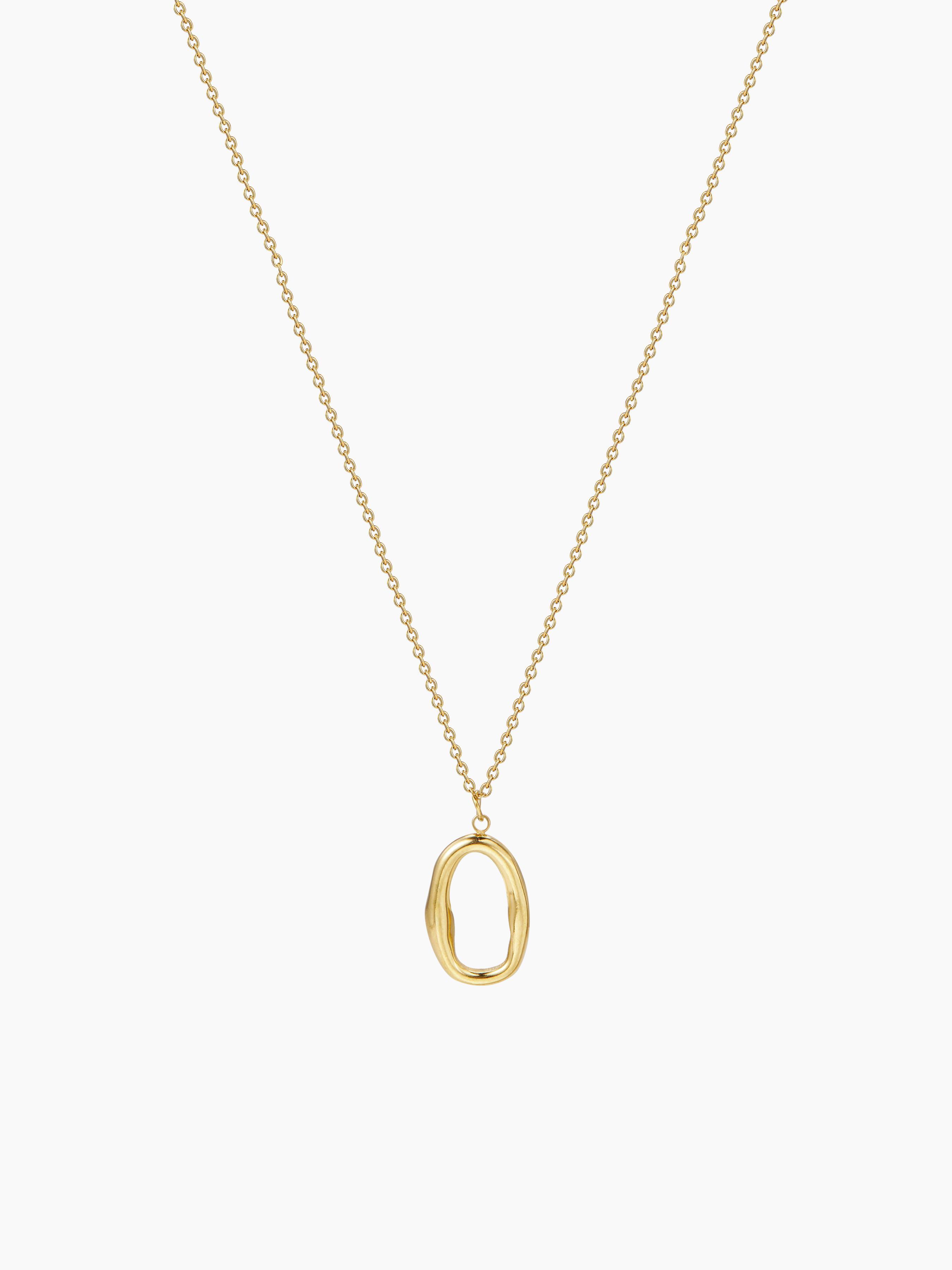 OVAL PENDANT NECKLACE Product Image