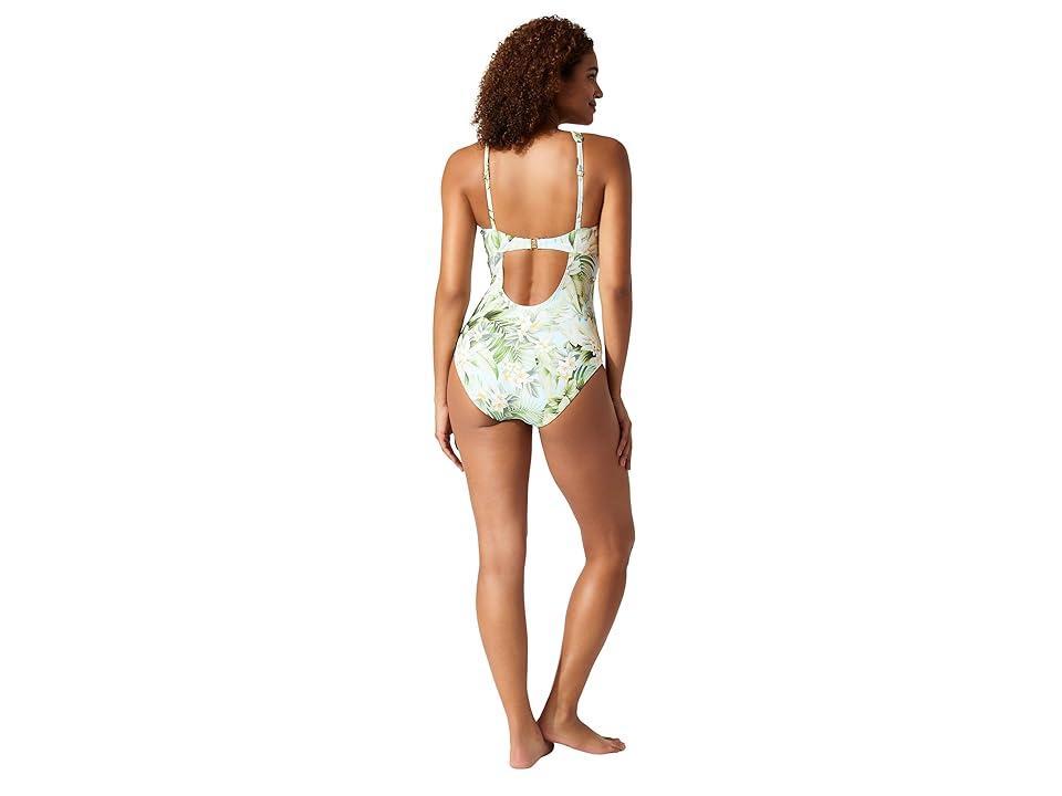 Tommy Bahama Paradise Fronds High Neck One Piece Swimsuit Product Image