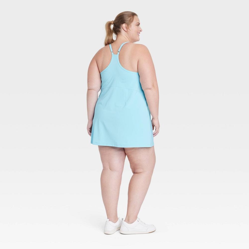 Womens Flex Strappy Active Dress - All In Motion Light Blue 3X Product Image