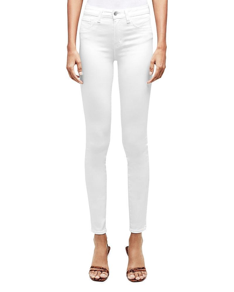 LAGENCE Marguerite High Waist Skinny Jeans Product Image