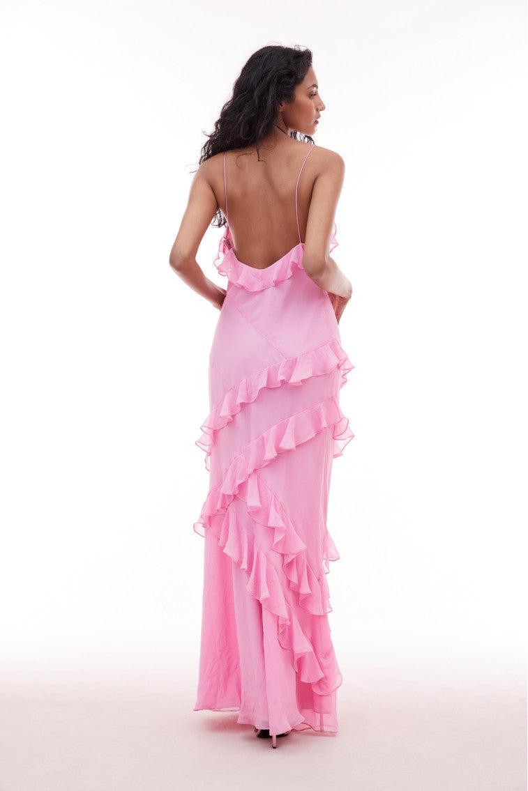 Rialto Silk Maxi Dress Product Image