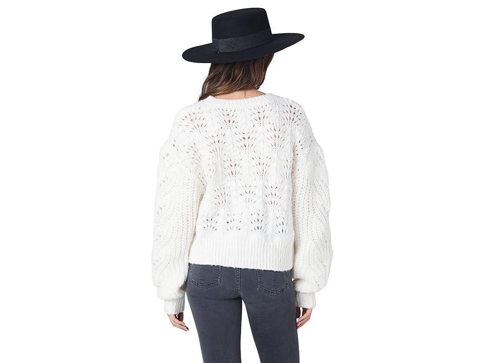 Saltwater Luxe Quinny Sweater (Vanilla) Women's Clothing Product Image