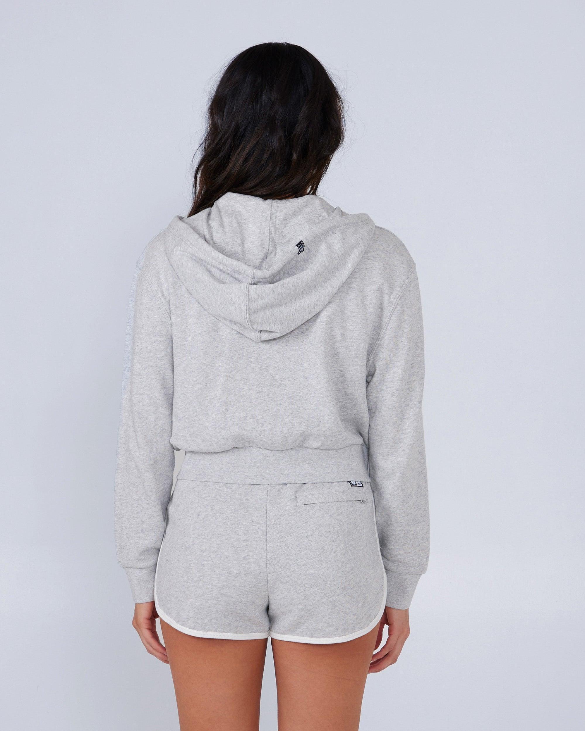 Cruisin Crop Zip Hoody - Athletic Heather Female Product Image