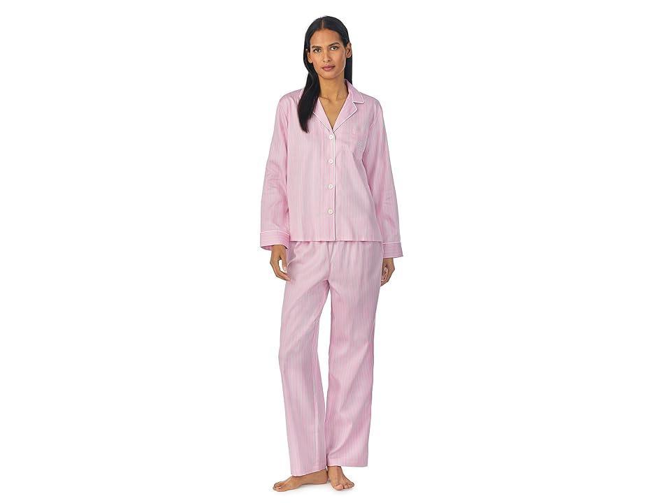 Lauren Ralph Lauren Print Cotton Blend Pajamas Product Image