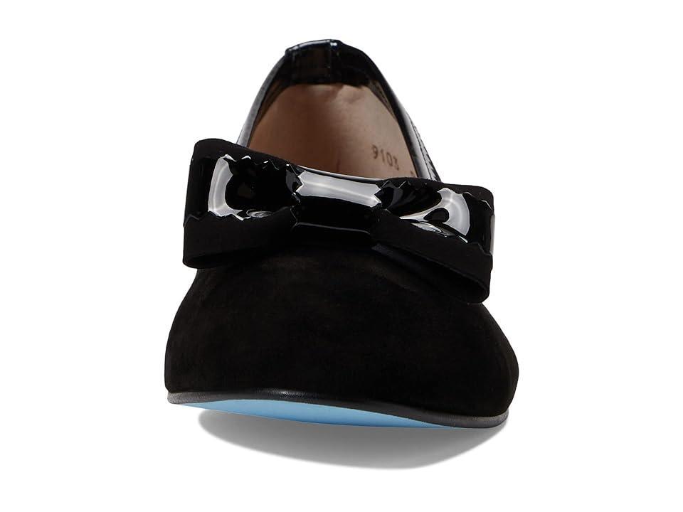 French Sole Blair (Black Suede/Patent) Women's Shoes Product Image