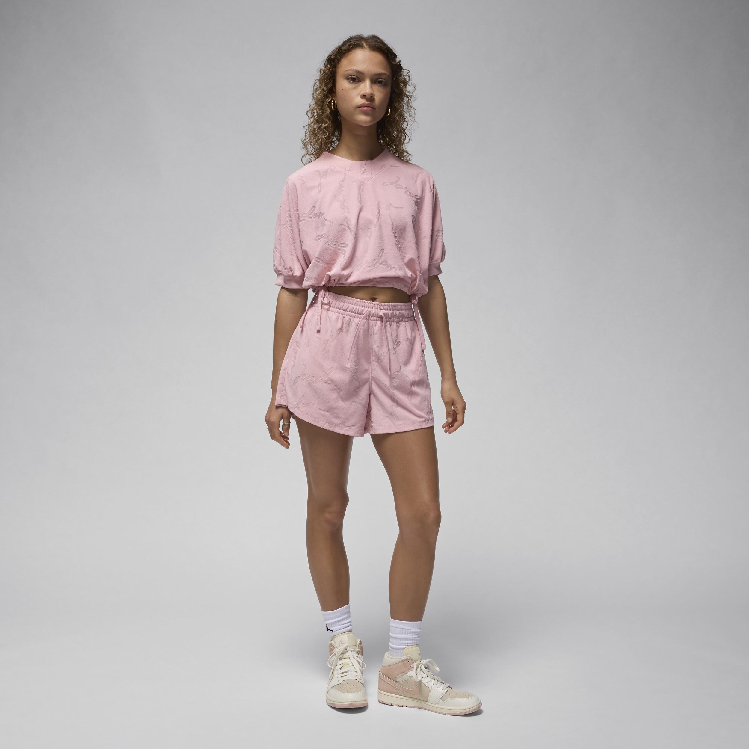 Women's Jordan Knit Cropped Top Product Image