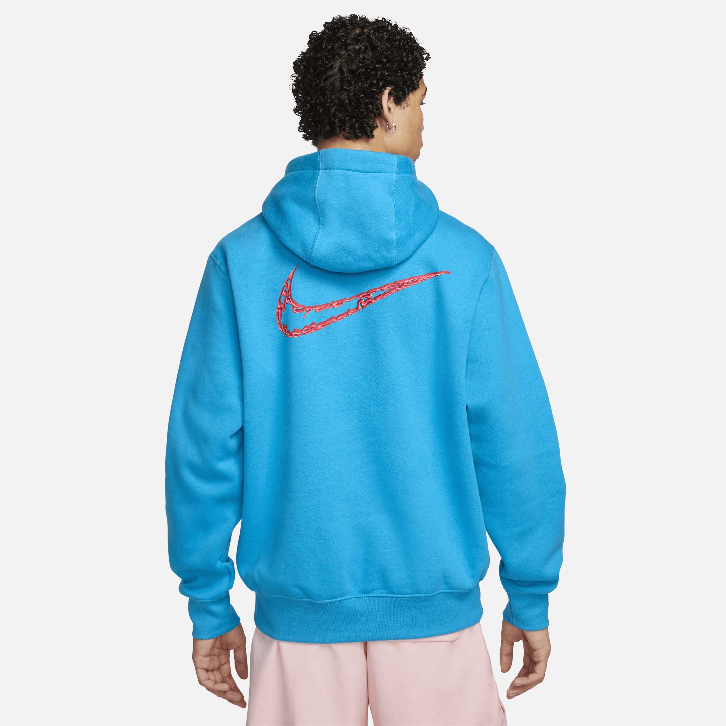 Men's  Sportswear Club Fleece Pullover Hoodie In Blue Product Image