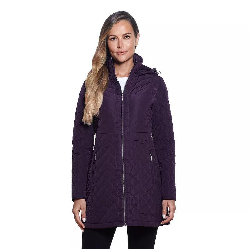 Gallery Quilted Jacket with Removable Hood Product Image