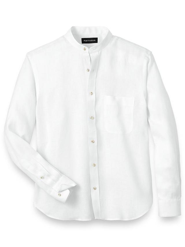 Linen Solid Casual Shirt Product Image