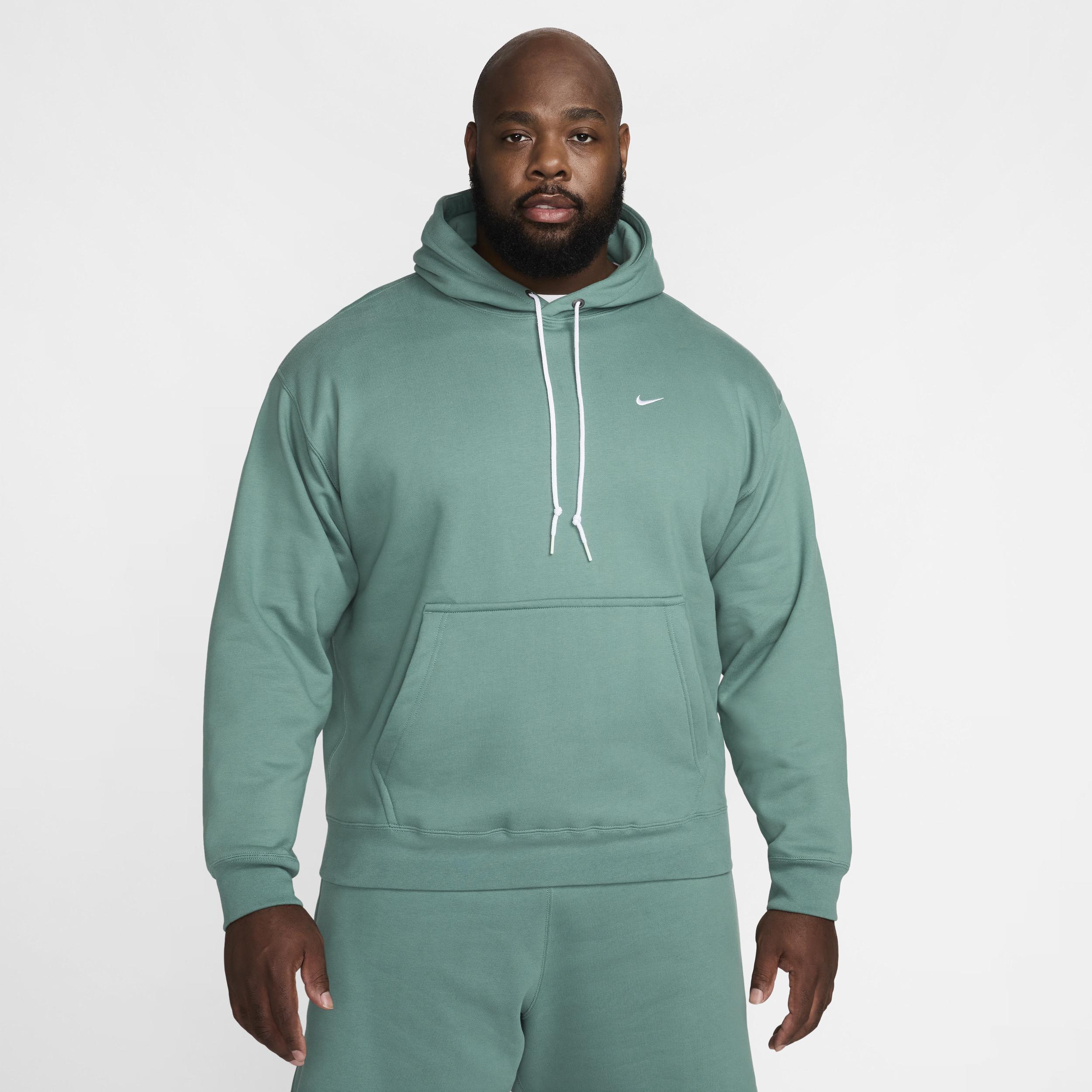 Nike Men's Solo Swoosh Fleece Pullover Hoodie Product Image