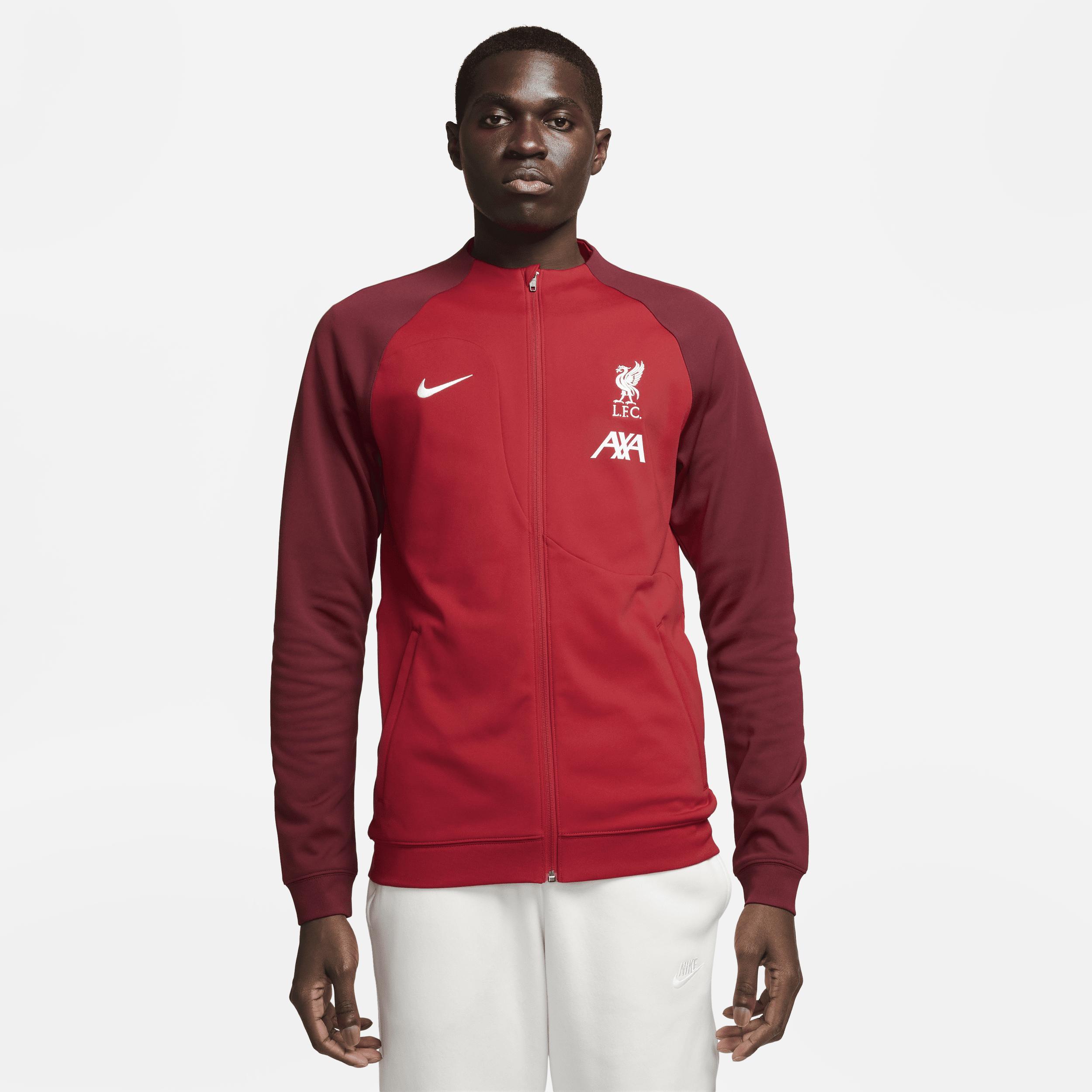 Liverpool FC Academy Pro Nike Men's Full-Zip Knit Soccer Jacket Product Image