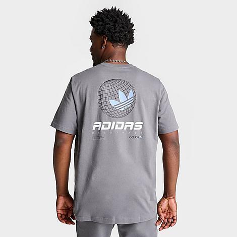 Mens adidas Originals Globe Graphic T-Shirt Product Image