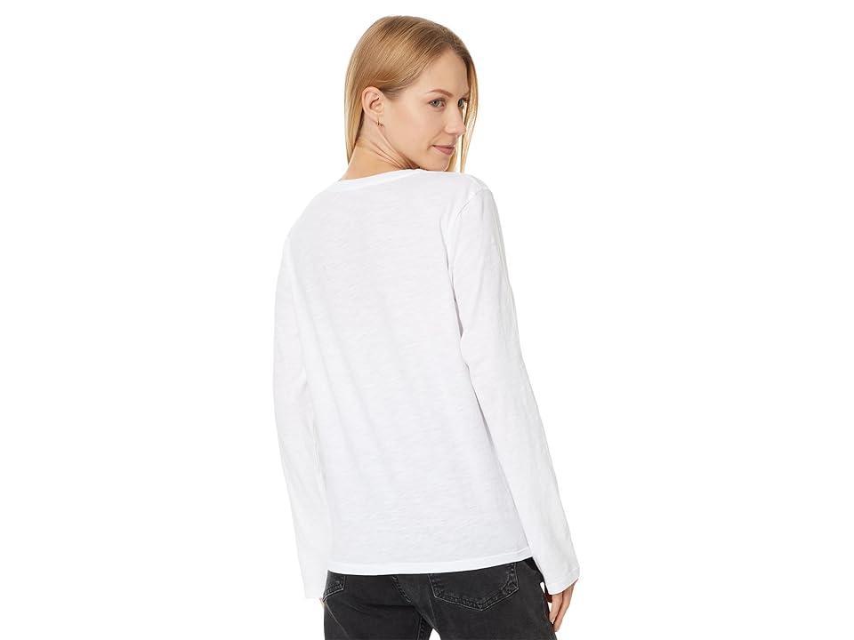 Eileen Fisher V Neck Long Sleeve Tee Women's Clothing Product Image