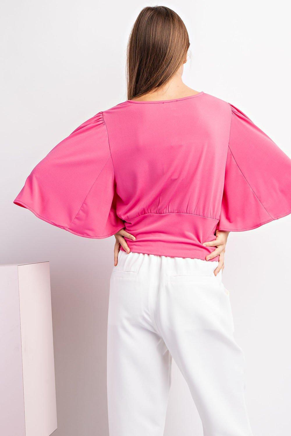 Pink Sassy Bell Top* Product Image