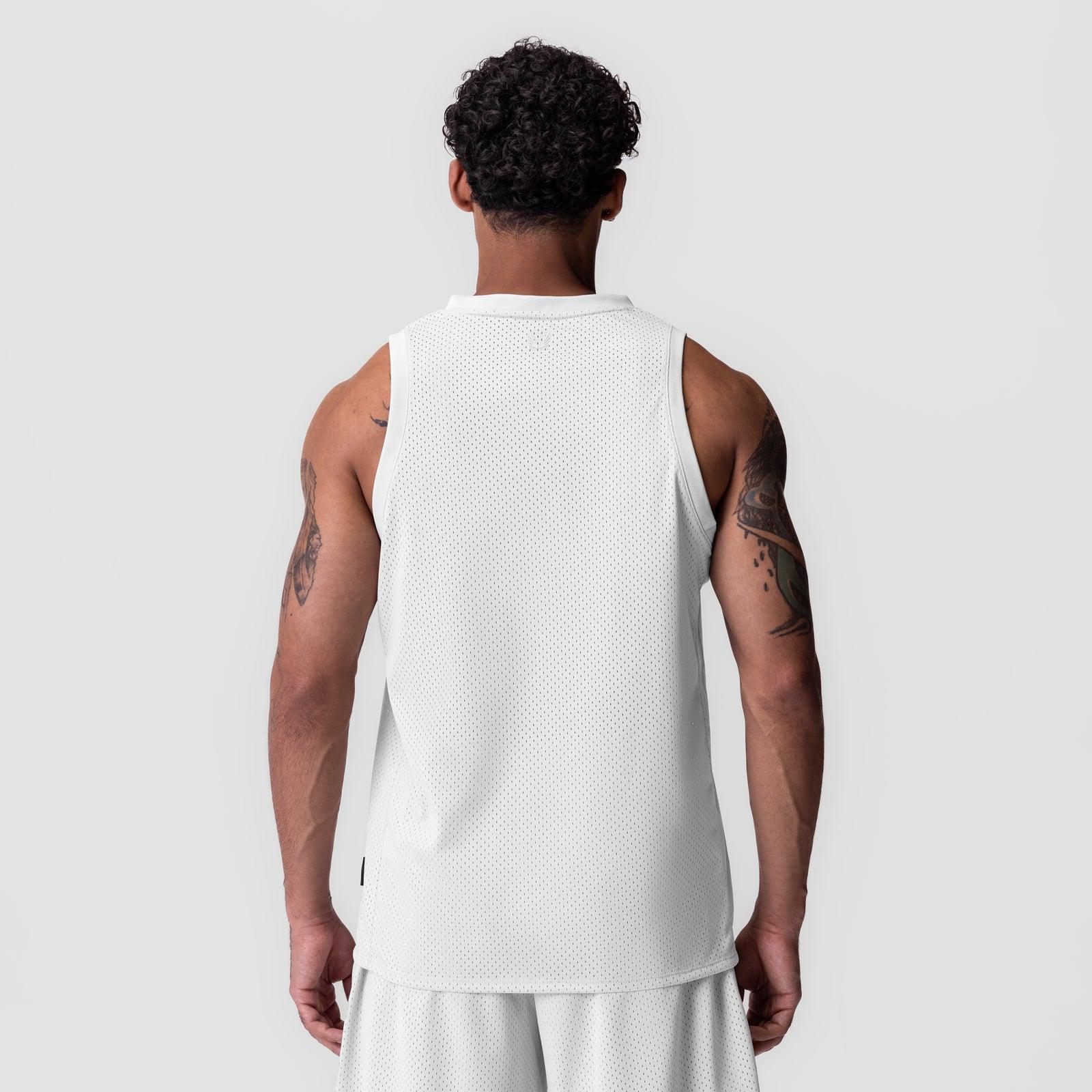 0990. Ion-Mesh Basketball Jersey - White Product Image