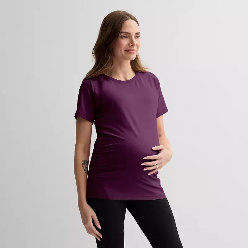 Maternity Tek Gear Performance Dry Tek Tee, Womens Product Image