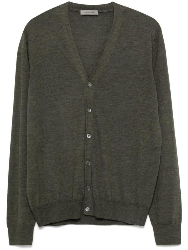 CORNELIANI Sweaters In Green Product Image