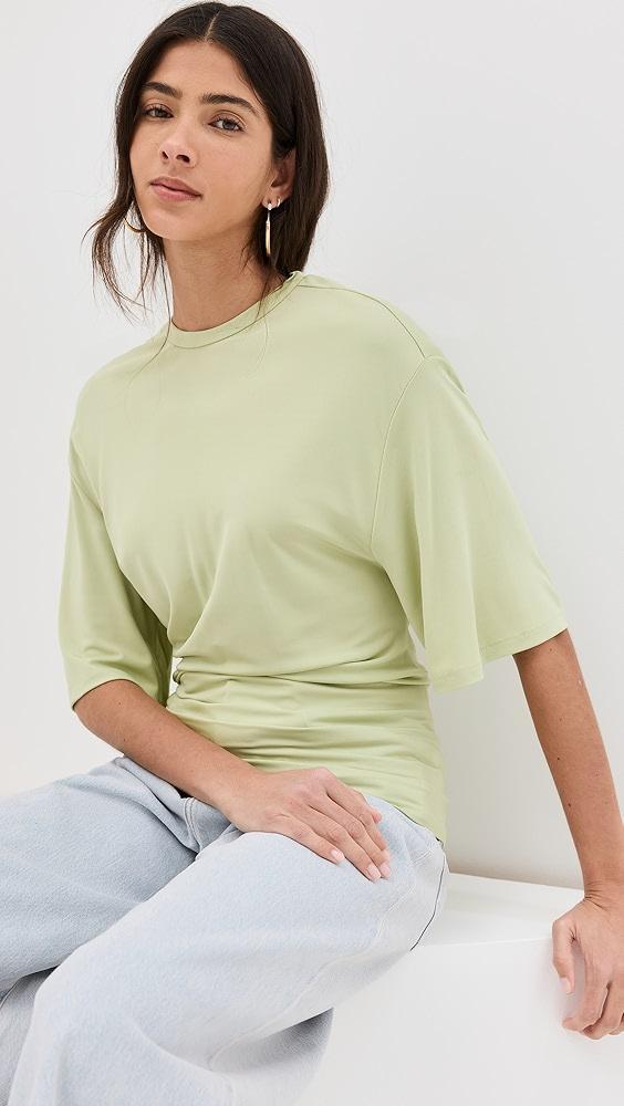 Christopher Esber Side Cowl Waist Tee | Shopbop Product Image