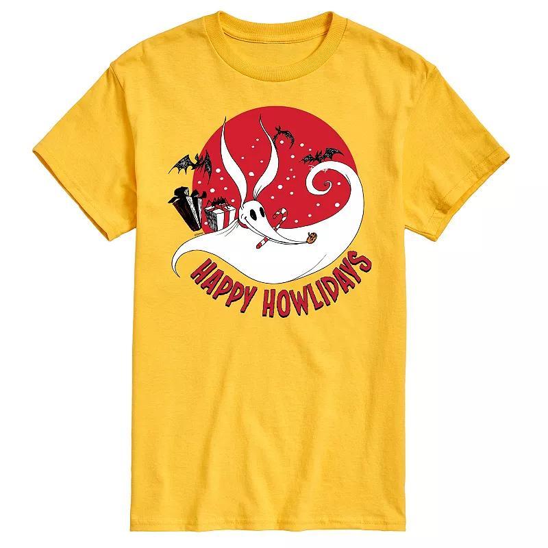 Disneys The Nightmare Before Christmas Happy Howlidays Tee, Mens Product Image