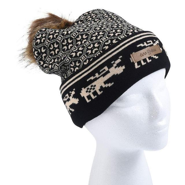 Womens GaaHuu Super Soft Cuff Cap, Black Product Image