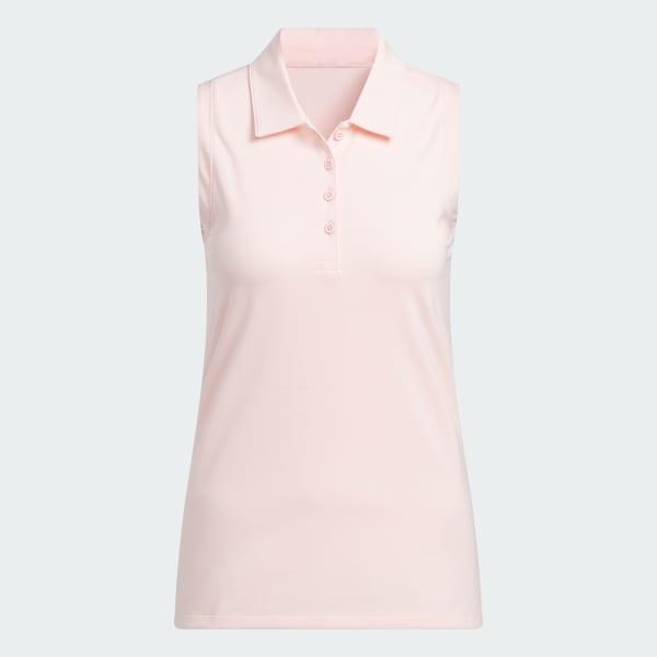 Ultimate365 Solid Sleeveless Polo Shirt Product Image