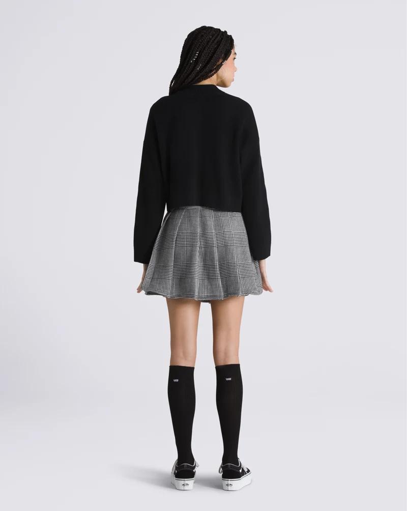 Nina Plaid Pleated Skirt Product Image